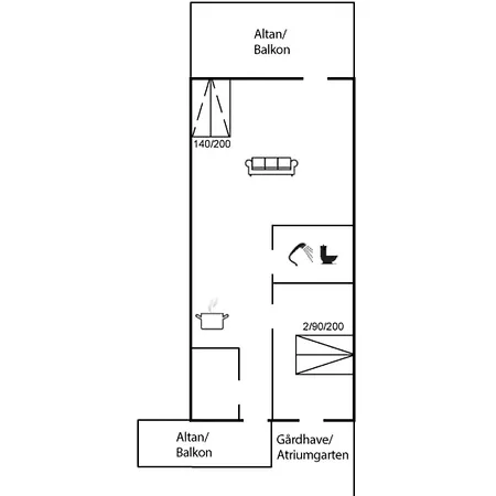 公寓 Jurviis - 100m From The Sea By Interhome *
